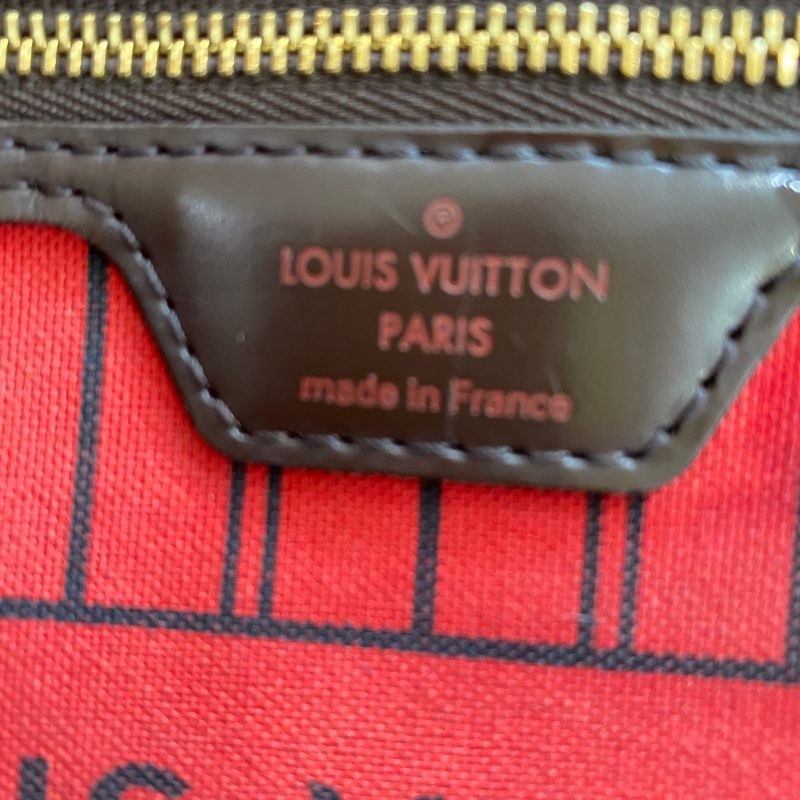 LOUIS VUITTON Damier Ebene GM Neverfull - Logoexplore - Image 6