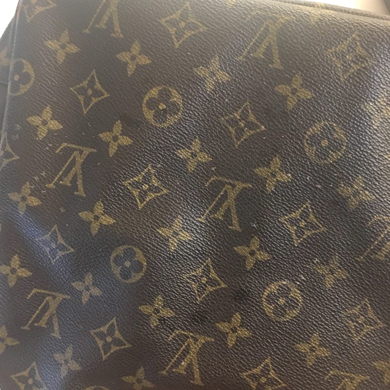 LOUIS VUITTON Deauville Handbag in Brown Canvas - Logoexplore - Image 8