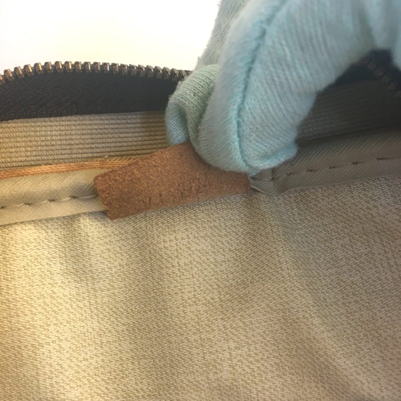 LOUIS VUITTON Deauville Handbag in Brown Canvas - Logoexplore - Image 10