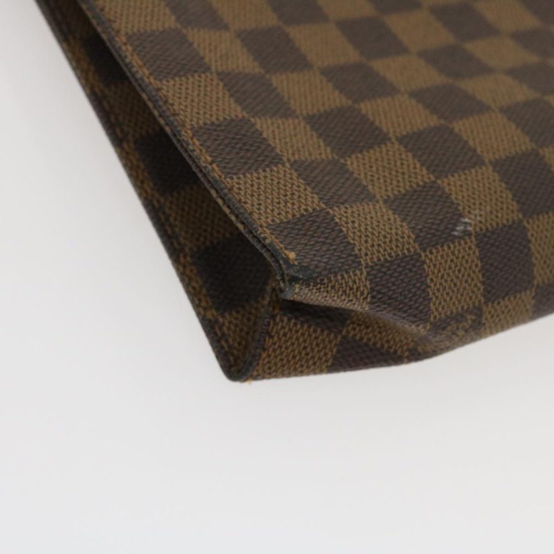 LOUIS VUITTON Damier Ebene Poche Toilette 26 Pouch N47543 LV  ai636 - Logoexplore - Image 8