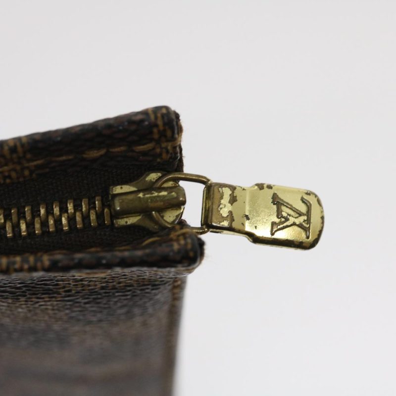 LOUIS VUITTON Damier Ebene Poche Toilette 26 Pouch N47543 LV  ai636 - Logoexplore - Image 9