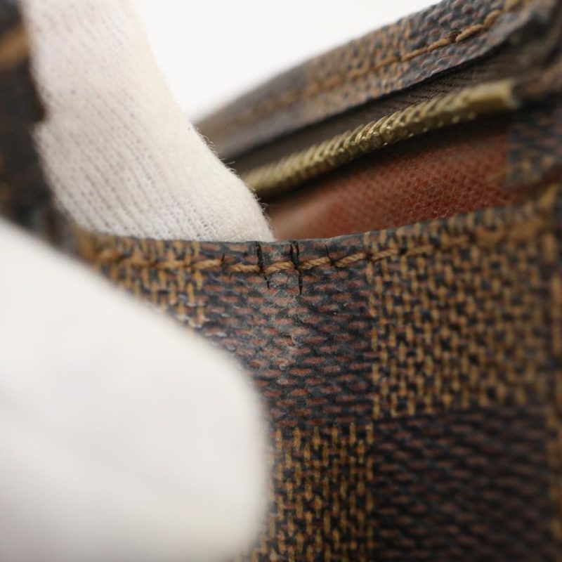 LOUIS VUITTON Damier Ebene Poche Toilette 26 Pouch N47543 LV  ai636 - Logoexplore - Image 10