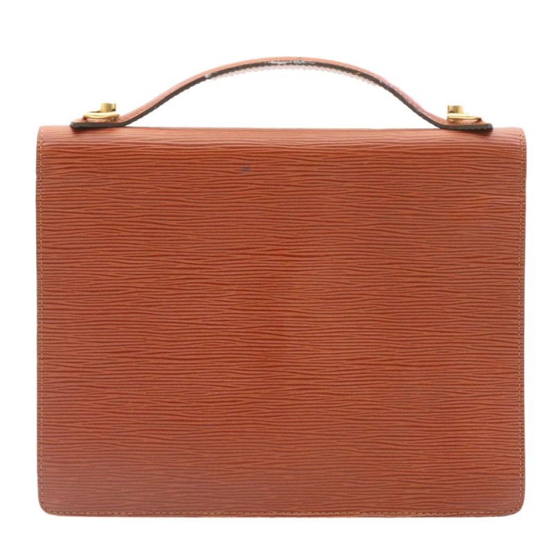 LOUIS VUITTON Epi Monceau Hand Bag Brown M52123 LV  ai619 - Logoexplore - Image 2