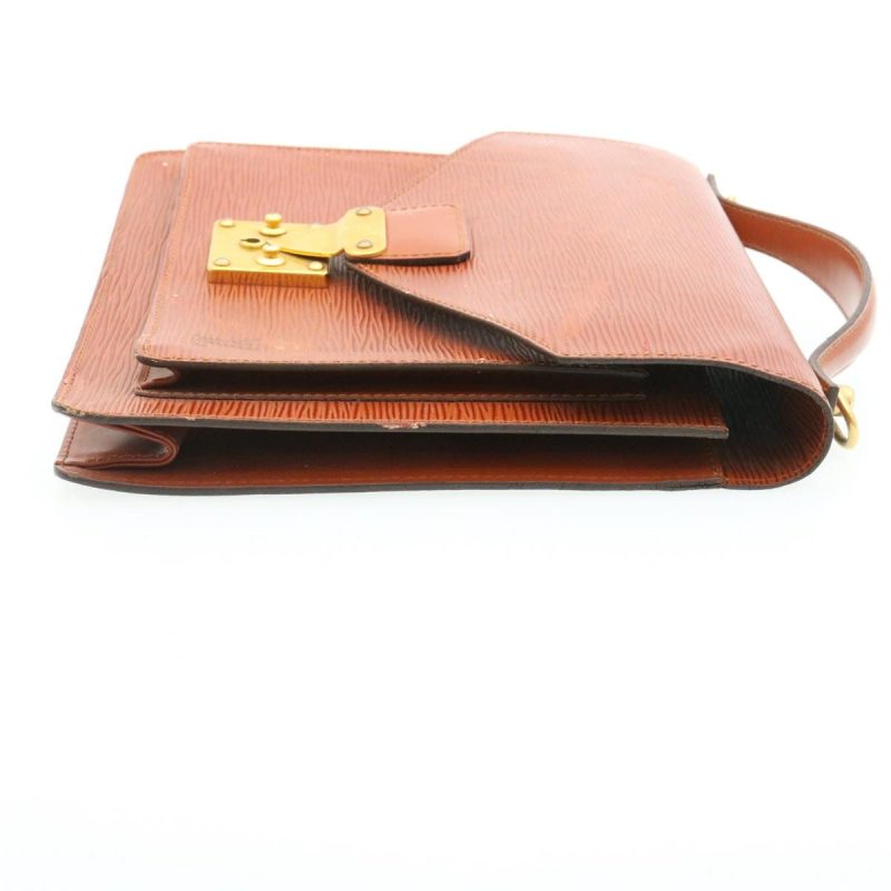 LOUIS VUITTON Epi Monceau Hand Bag Brown M52123 LV  ai619 - Logoexplore - Image 3