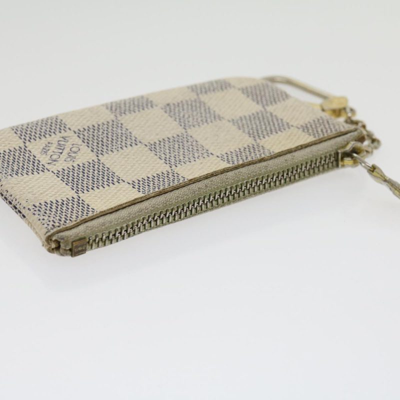 LOUIS VUITTON Damier Azur Pochette Cles Coin Purse N62659 ki2035 - Logoexplore - Image 5