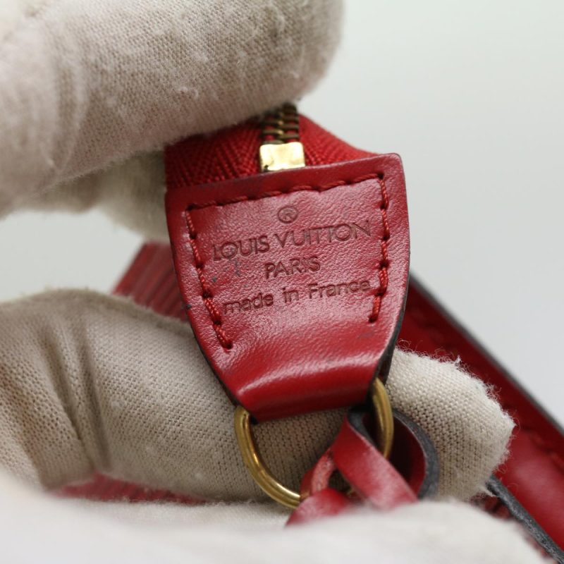 LOUIS VUITTON Epi Pochette Accessoires Accessory Pouch Red M52987 ki2362 - Logoexplore - Image 9