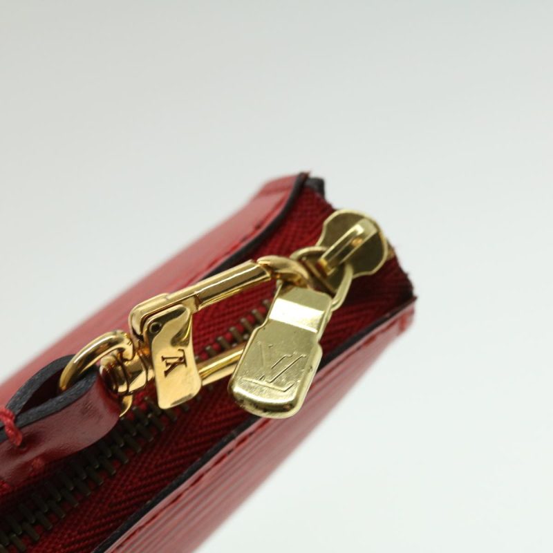 LOUIS VUITTON Epi Pochette Accessoires Accessory Pouch Red M52987 ki2362 - Logoexplore - Image 10