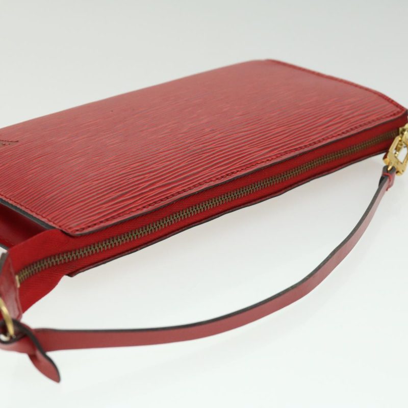 LOUIS VUITTON Epi Pochette Accessoires Accessory Pouch Red M52987 ki2362 - Logoexplore - Image 7