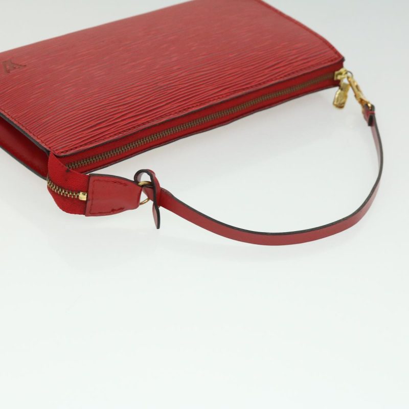 LOUIS VUITTON Epi Pochette Accessoires Accessory Pouch Red M52987 ki2362 - Logoexplore - Image 8