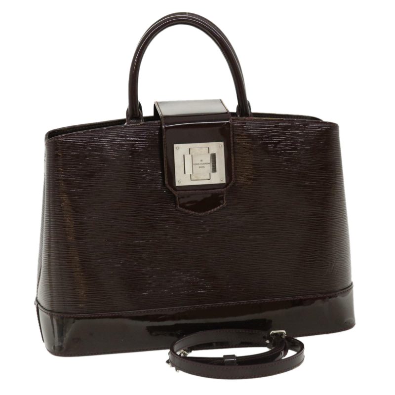 LOUIS VUITTON Epi Electric Mirabeau GM Hand Bag brunnue electric M40455 ki2559 - Logoexplore