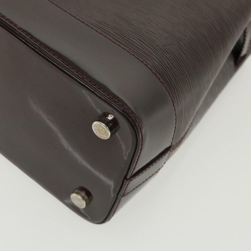 LOUIS VUITTON Epi Electric Mirabeau GM Hand Bag brunnue electric M40455 ki2559 - Logoexplore - Image 9