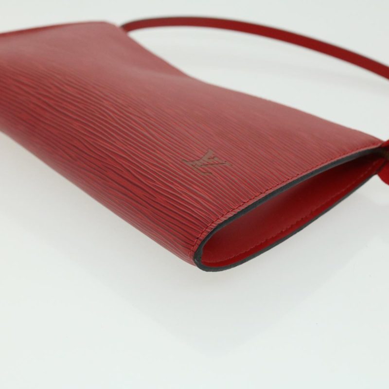 LOUIS VUITTON Epi Pochette Accessoires Pouch Red M95804 kk098A - Logoexplore - Image 8