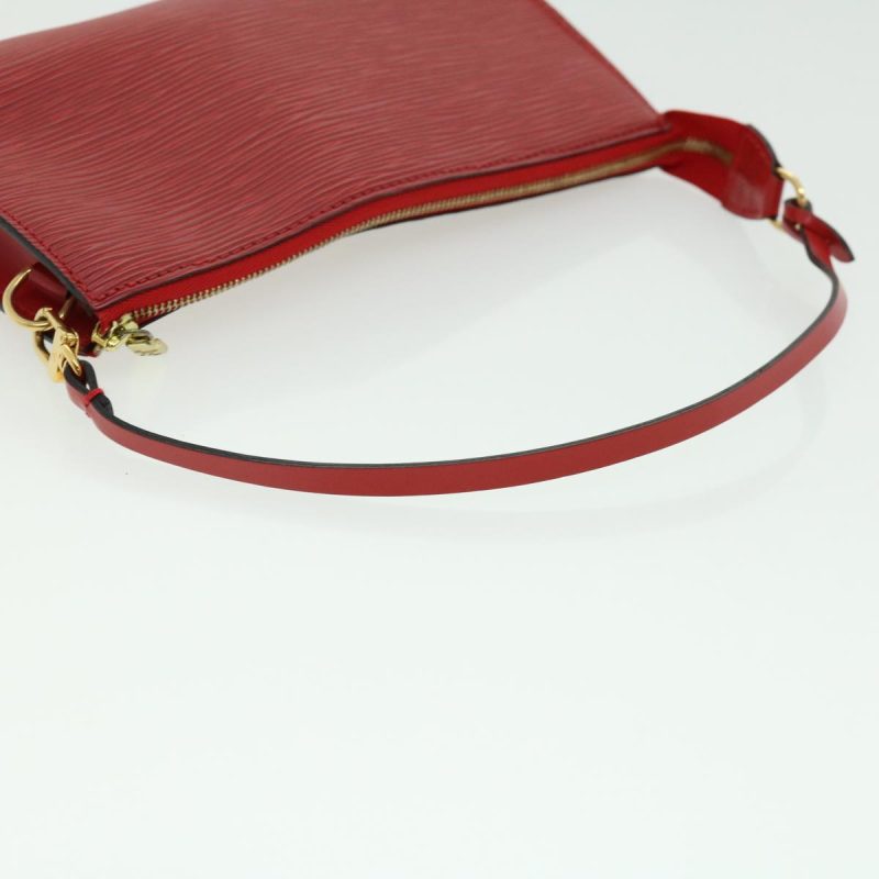 LOUIS VUITTON Epi Pochette Accessoires Pouch Red M95804 kk098A - Logoexplore - Image 7