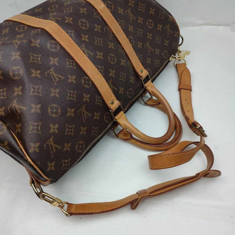 Louis Vuitton Boston Keepall Bandouliere 45 Travel Bag - Logoexplore - Image 4
