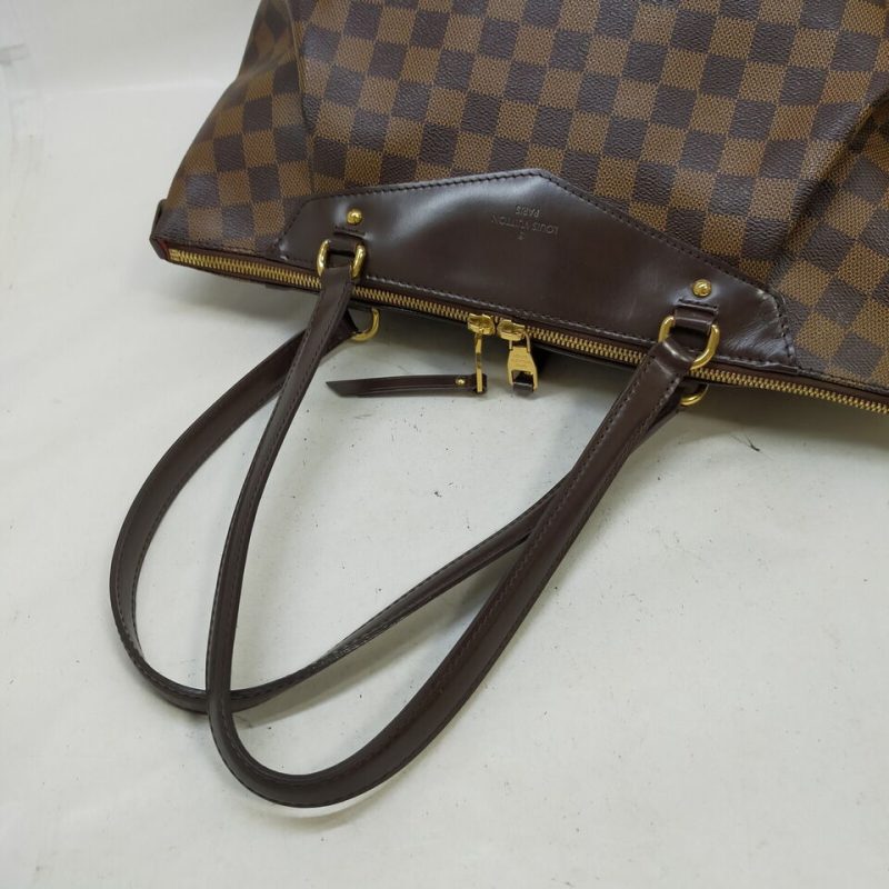 Louis Vuitton Brown Damier Tote Bag - Logoexplore - Image 4