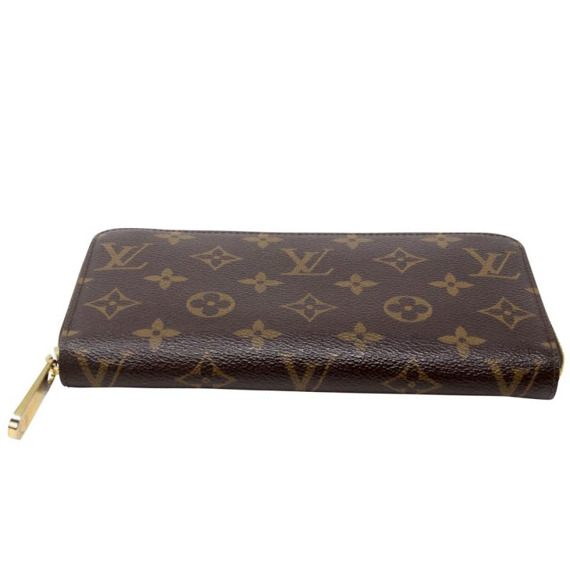 Louis Vuitton Brown Monogram Coated Canvas Zippy Zip Around Wallet - Logoexplore - Image 7