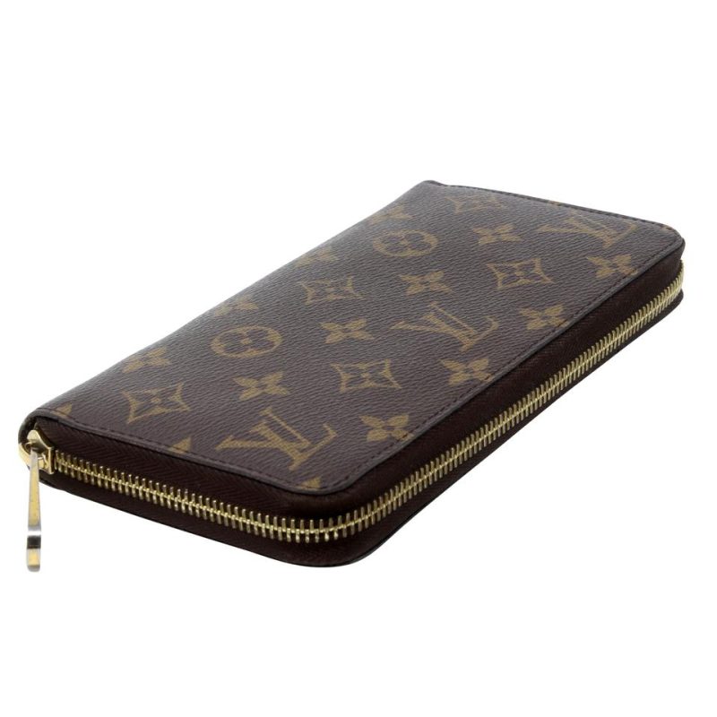 Louis Vuitton Brown Monogram Coated Canvas Zippy Zip Around Wallet - Logoexplore - Image 2
