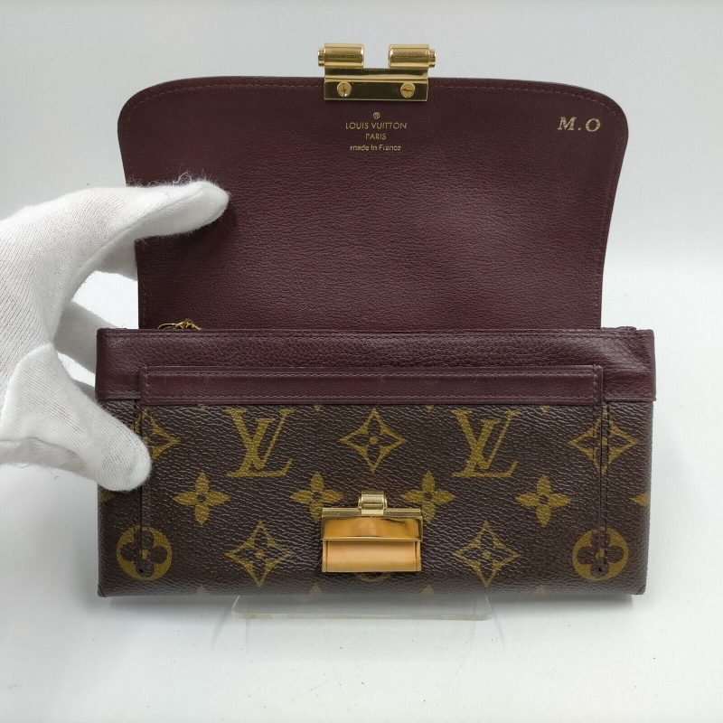Louis Vuitton Brown Monogram Long Wallet - Logoexplore - Image 4