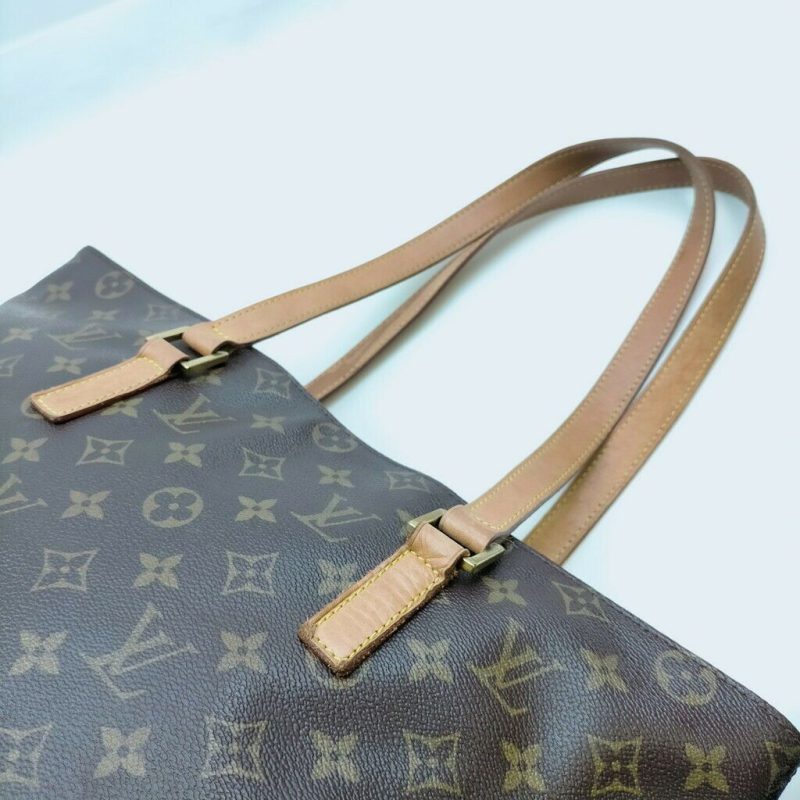 Louis Vuitton Cabas Mezzo Brown Monogram Tote Bag - Logoexplore - Image 4