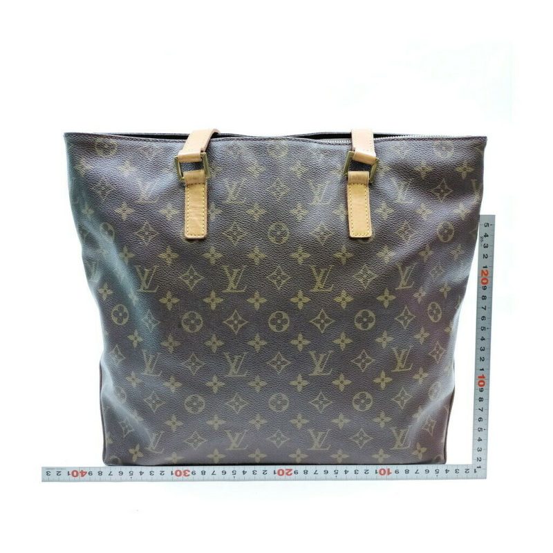 Louis Vuitton Cabas Mezzo Brown Monogram Tote Bag - Logoexplore - Image 2