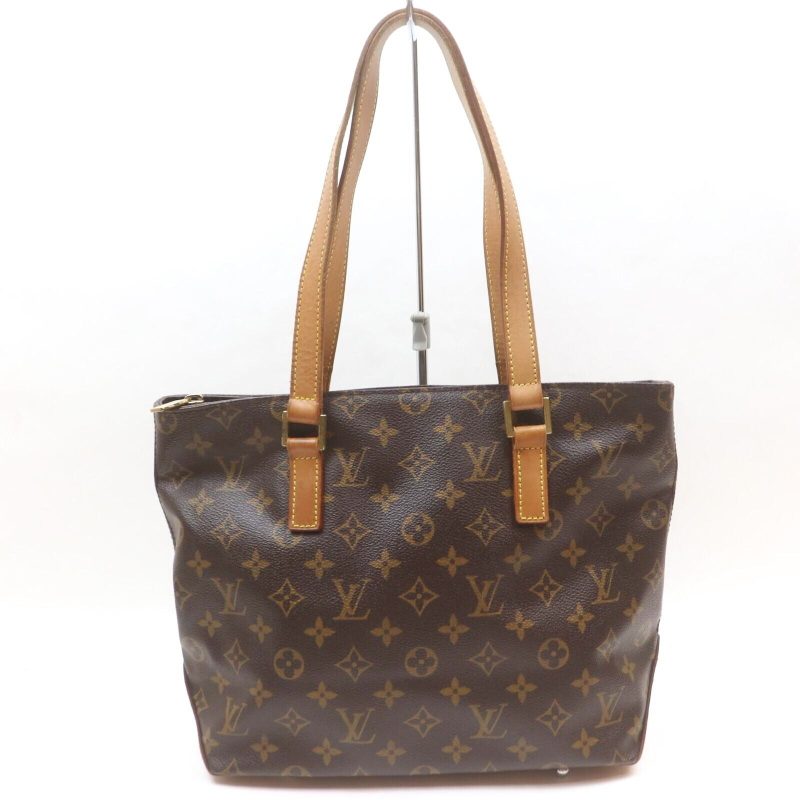 Louis Vuitton Cabas Piano Browns Monogram Tote Bag - Logoexplore