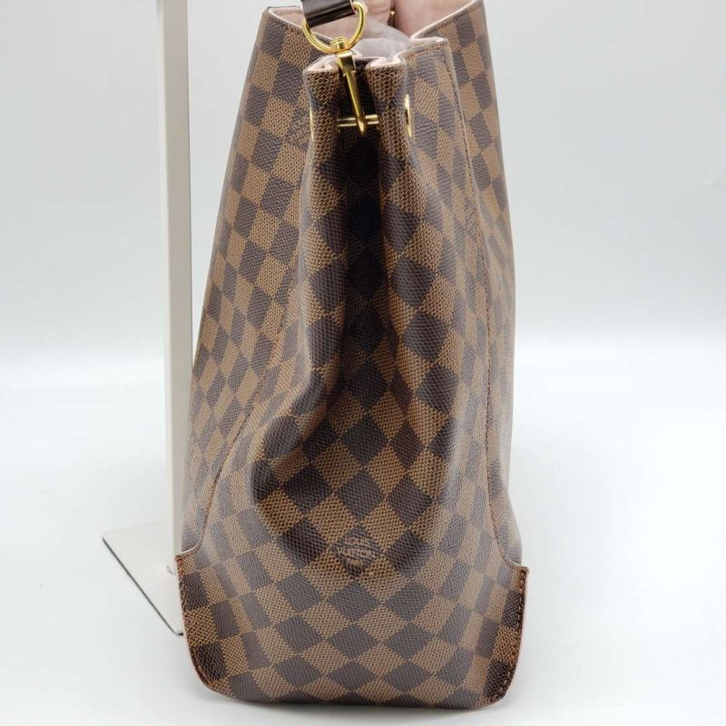 Louis Vuitton Caissa Hobo Rose Ballerine Damier Shoulder Bag - Logoexplore - Image 3