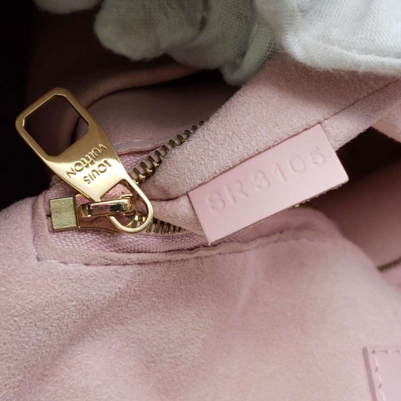 Louis Vuitton Caissa Hobo Rose Ballerine Damier Shoulder Bag - Logoexplore - Image 7