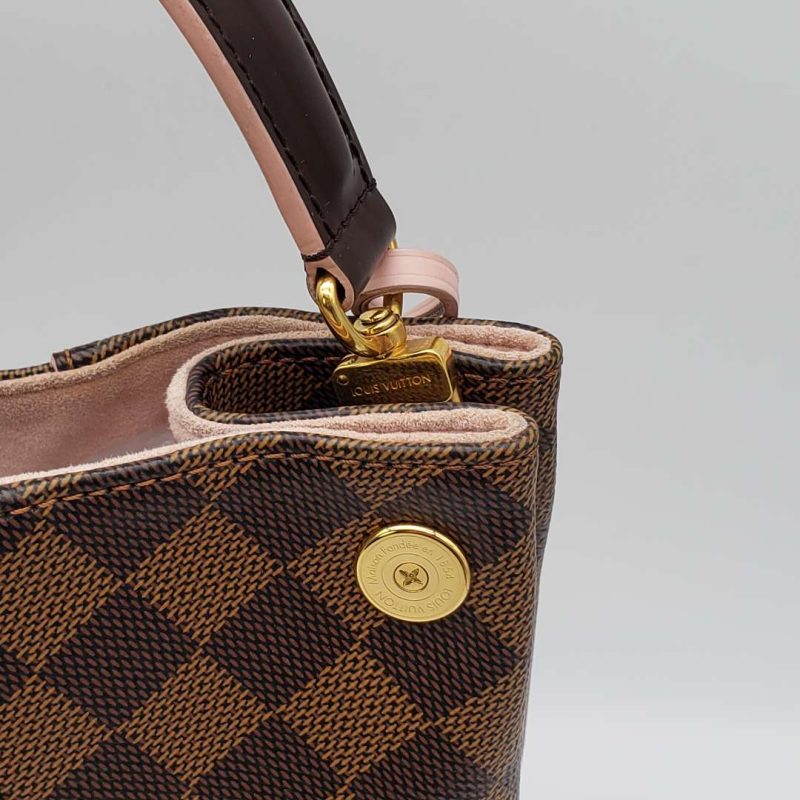 Louis Vuitton Caissa Hobo Rose Ballerine Damier Shoulder Bag - Logoexplore - Image 9
