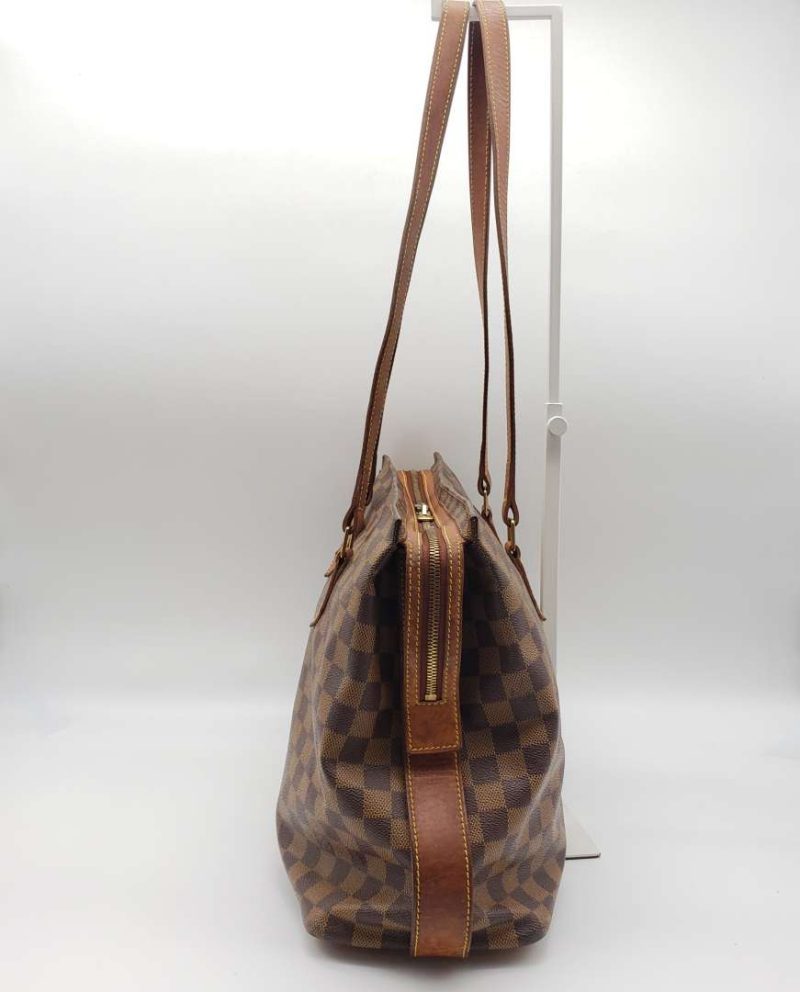 Louis Vuitton Columbine Brown Damier Tote Bag - Logoexplore - Image 3
