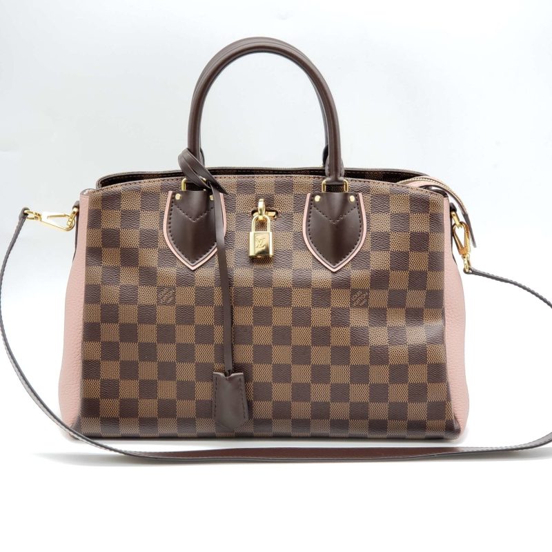 Louis Vuitton Cuir Taurillon Damier Ebene Normandy Magnolia - Logoexplore