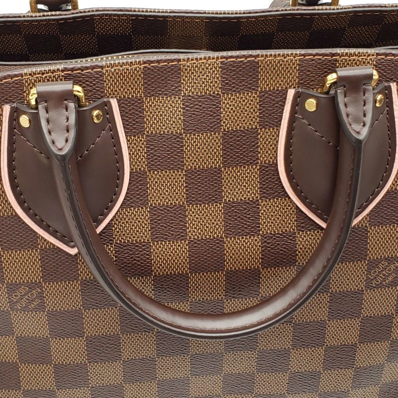 Louis Vuitton Cuir Taurillon Damier Ebene Normandy Magnolia - Logoexplore - Image 10