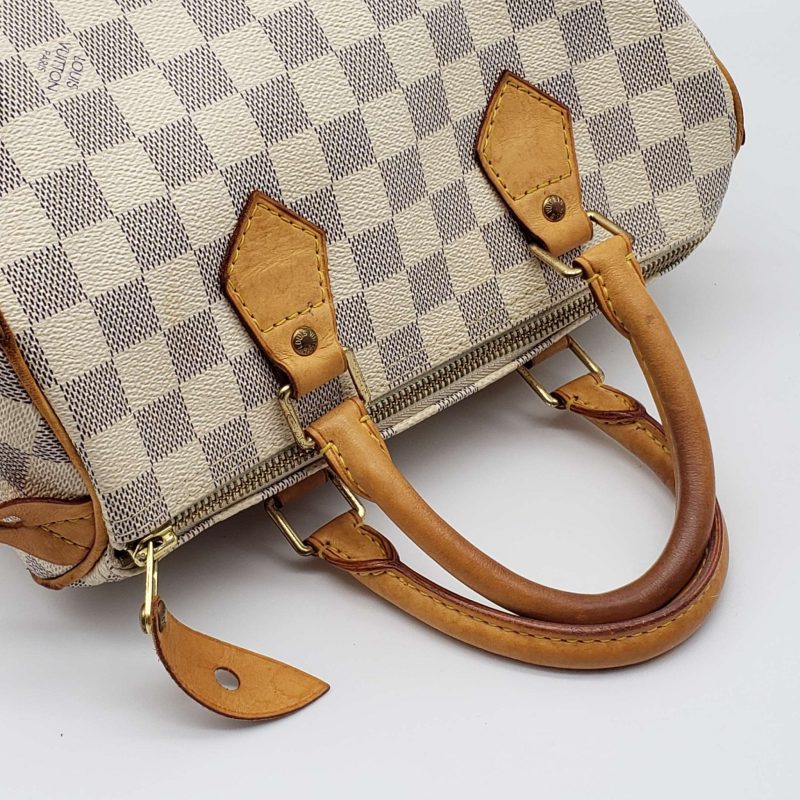 Louis Vuitton Damier Azur Speedy 25 Hand Bag - Logoexplore - Image 5