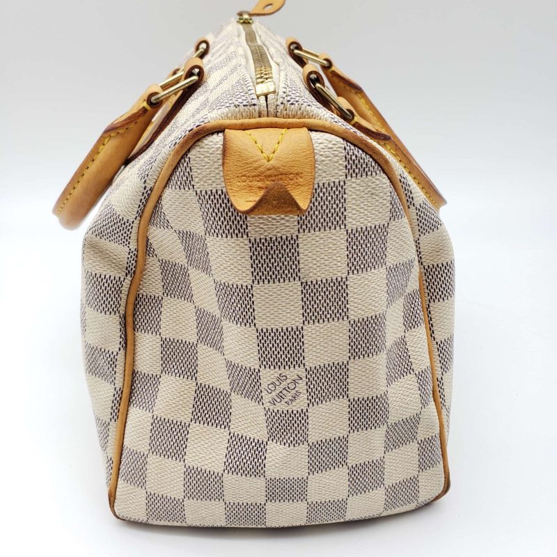 Louis Vuitton Damier Azur Speedy 25 Hand Bag - Logoexplore - Image 3
