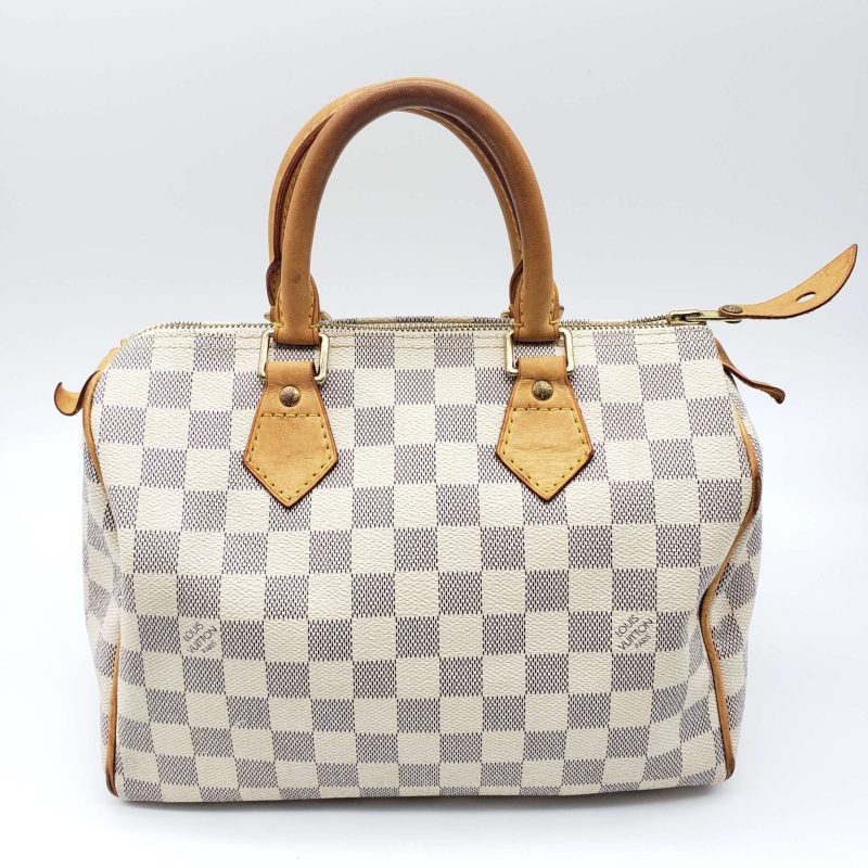 Louis Vuitton Damier Azur Speedy 25 Hand Bag - Logoexplore - Image 2