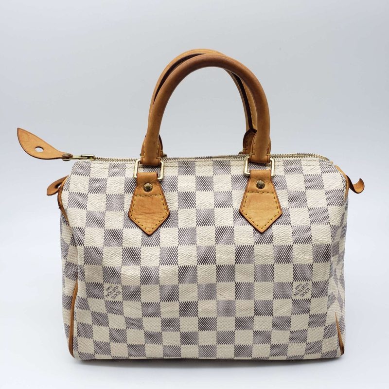 Louis Vuitton Damier Azur Speedy 25 Hand Bag - Logoexplore