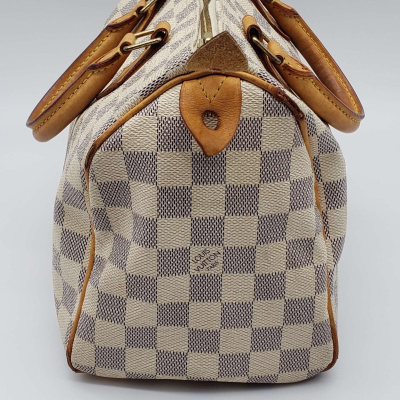 Louis Vuitton Damier Azur Speedy 25 Hand Bag - Logoexplore - Image 4