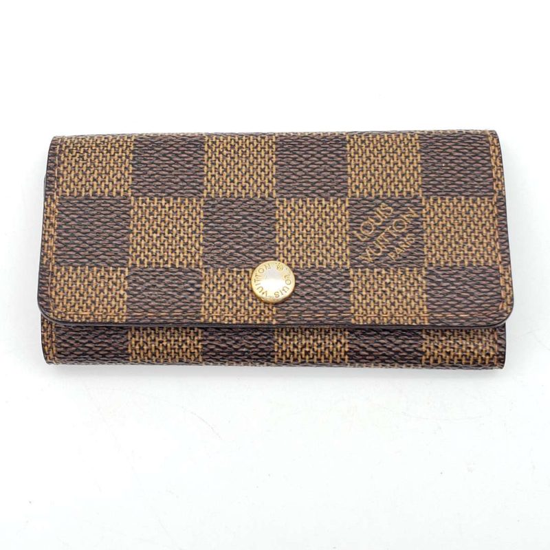 Louis Vuitton Damier Ebene 4 Keycase - Logoexplore