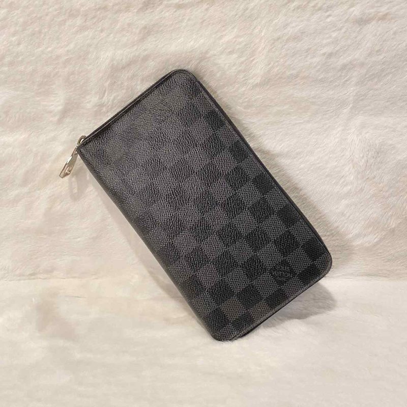 Louis Vuitton Damier Graphite Zippy Organiser - Logoexplore - Image 3