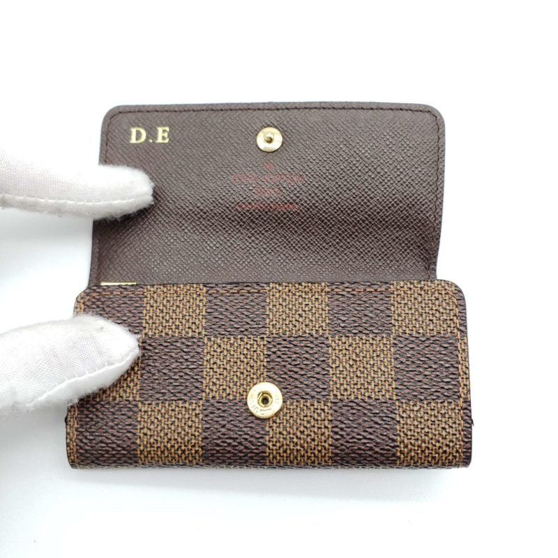 Louis Vuitton Damier Multicles 4 Ring Key Case - Logoexplore - Image 8