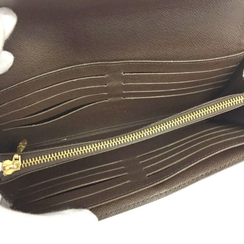 Louis Vuitton Damier Sistina Long Bifold Wallet / Clutch - Logoexplore - Image 6