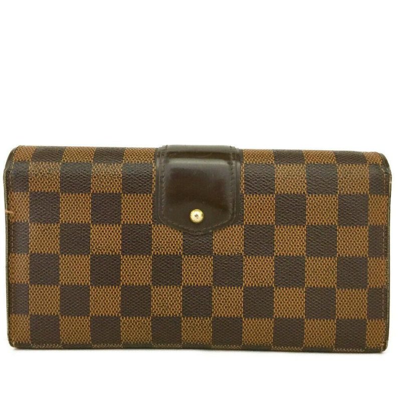 Louis Vuitton Damier Sistina Long Bifold Wallet / Clutch - Logoexplore - Image 2