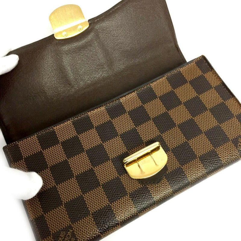Louis Vuitton Damier Sistina Long Bifold Wallet / Clutch - Logoexplore - Image 5