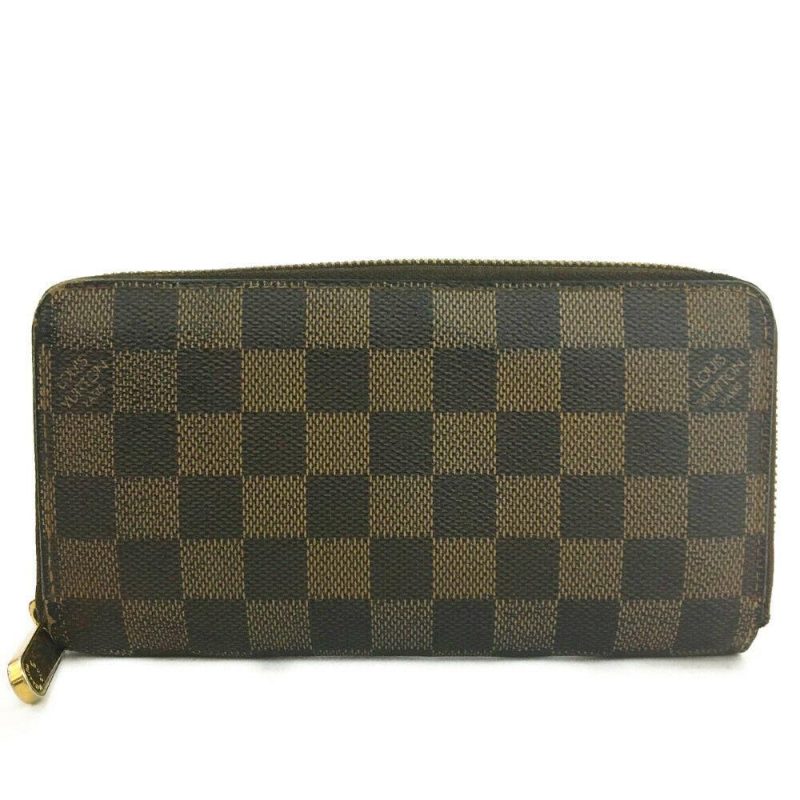 Louis Vuitton Damier Zippy Zip Long Wallet - Logoexplore
