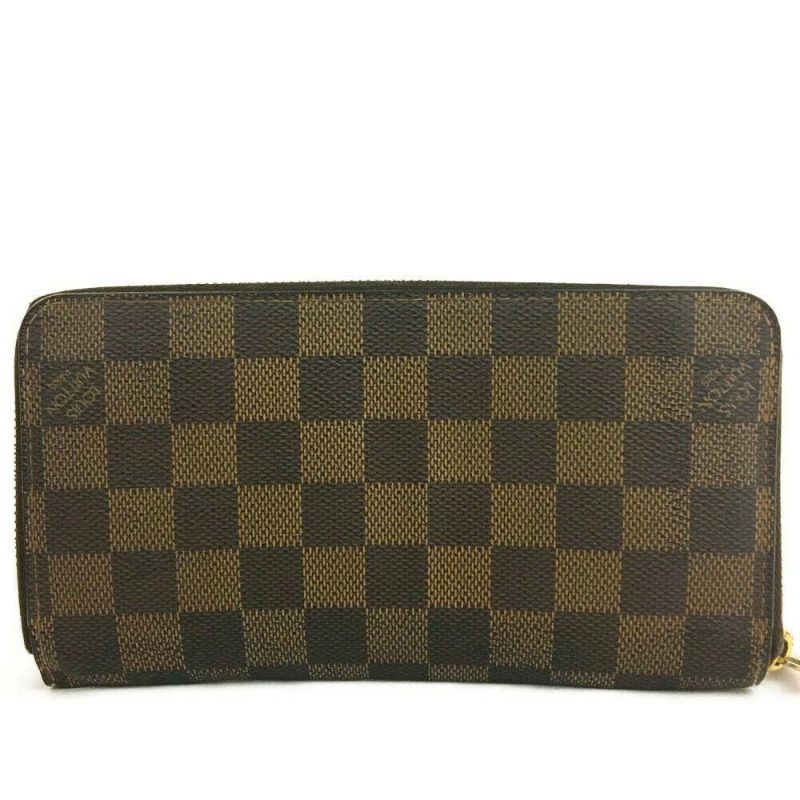 Louis Vuitton Damier Zippy Zip Long Wallet - Logoexplore - Image 2