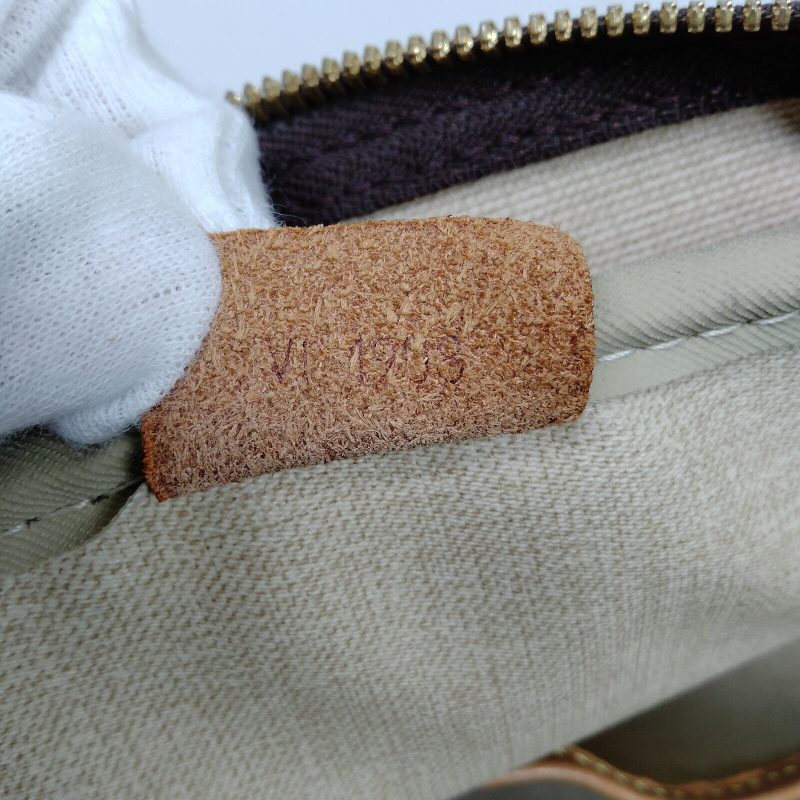 Louis Vuitton Deauville Brown Monogram Hand Bag - Logoexplore - Image 9