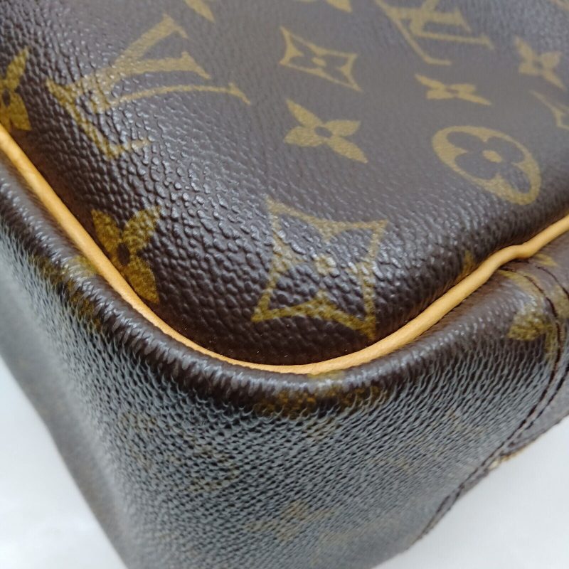 Louis Vuitton Deauville Brown Monogram Hand Bag - Logoexplore - Image 6