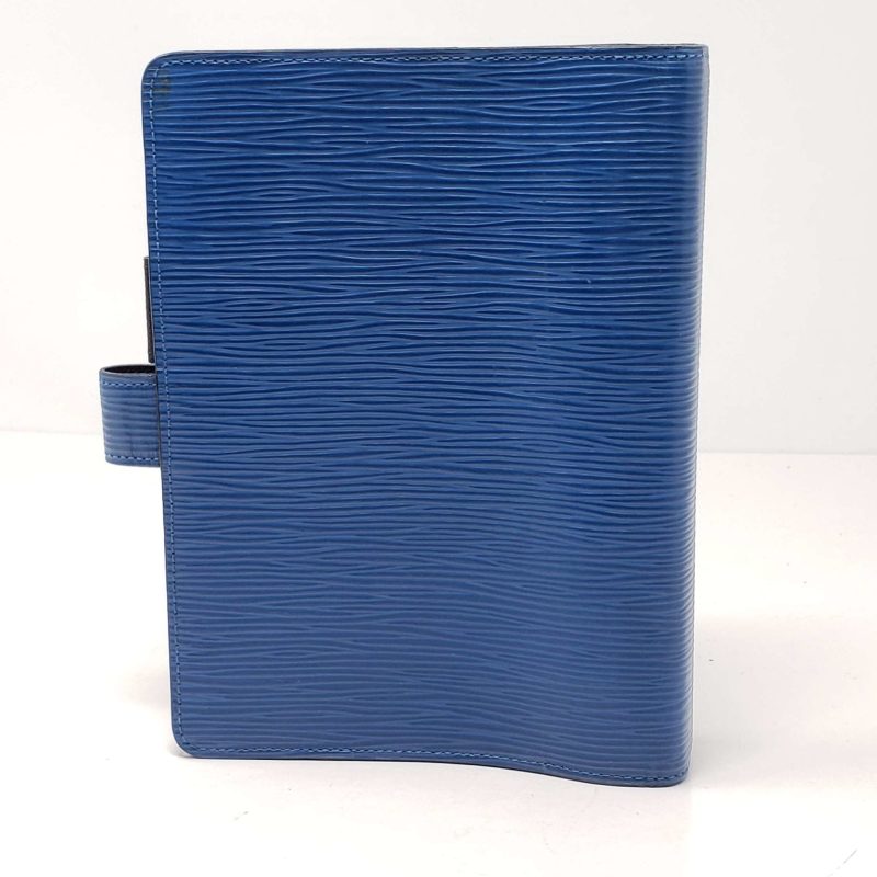 LOUIS VUITTON Epi Agenda MM Blue Notebook Cover - Logoexplore - Image 2