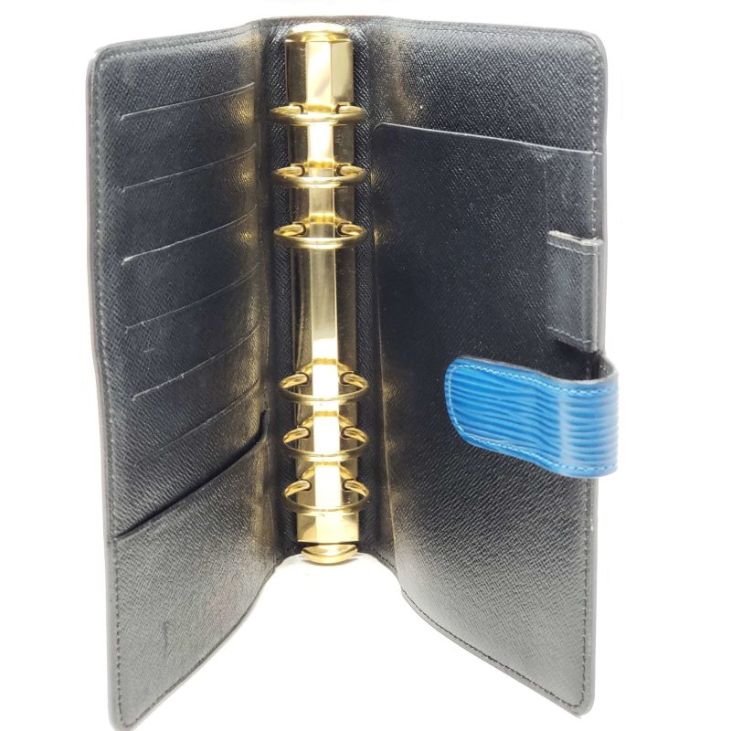 LOUIS VUITTON Epi Agenda MM Blue Notebook Cover - Logoexplore - Image 6