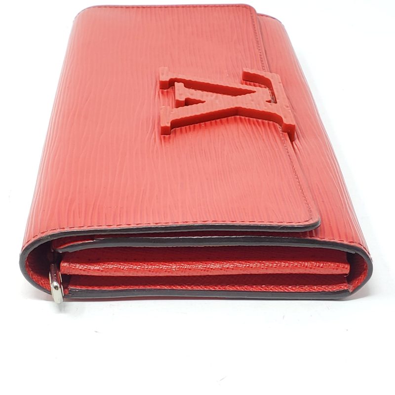 Louis Vuitton Epi Leather Red Bifold Wallet - Logoexplore - Image 4