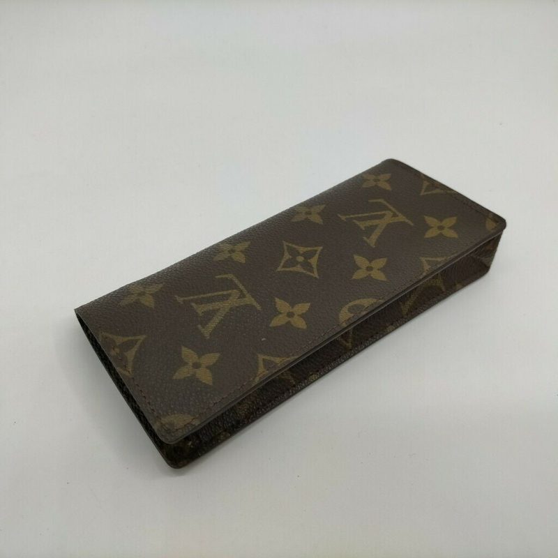 Louis Vuitton Eye Glasses Case Etui Lunette Monogram Wallet - Logoexplore - Image 5